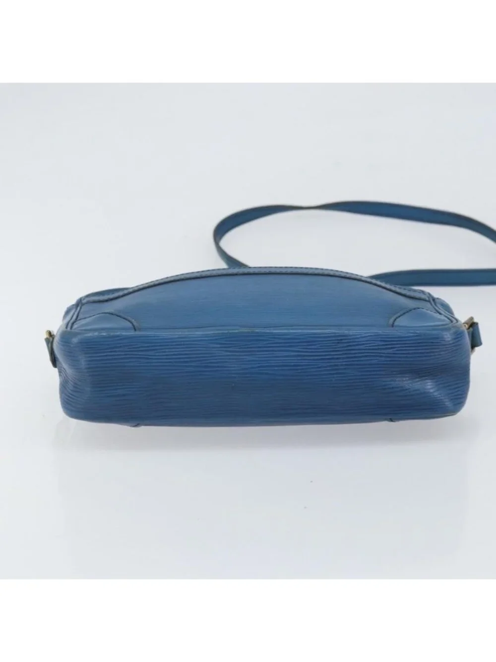 Authentic LOUIS VUITTON Epi Trocadero 23 Shoulder Bag Blue M52305 LV